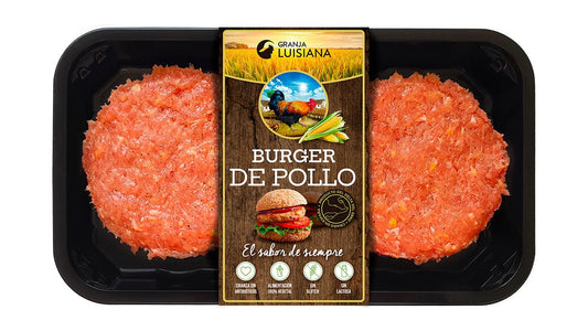 Burger de pollo Luisiana Granja Luisiana