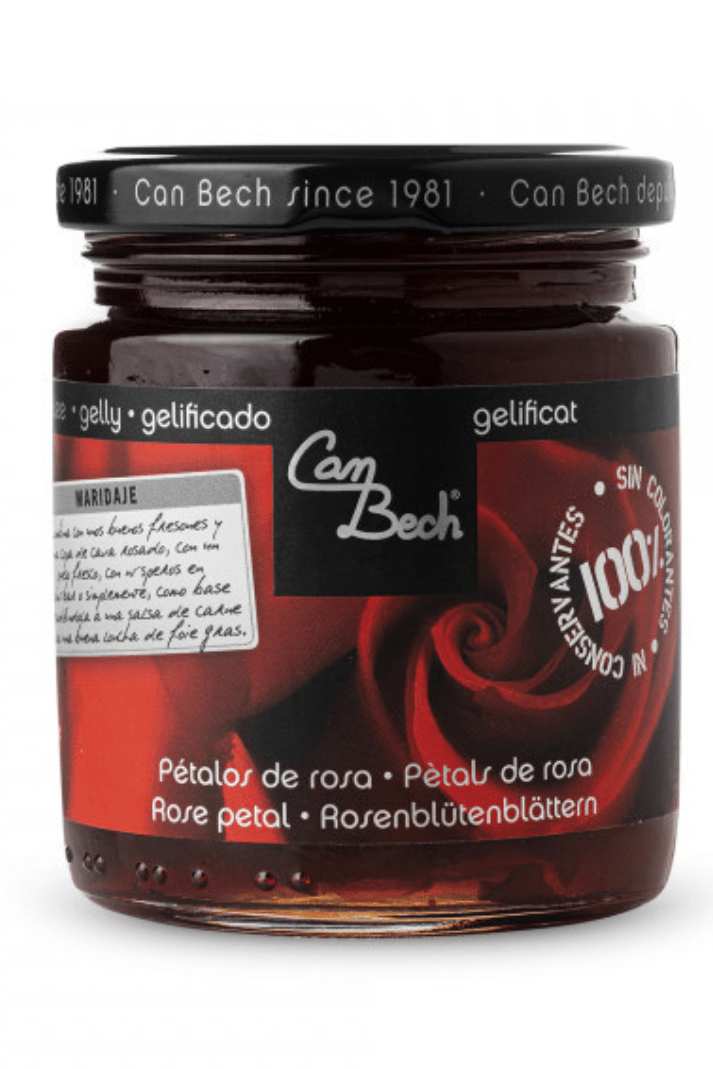 Jalea de pétalos de rosa