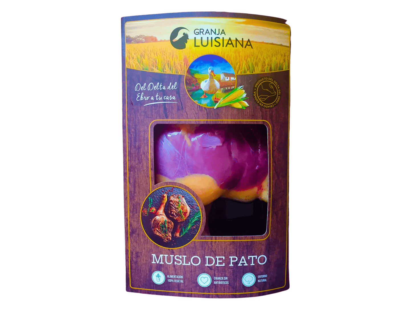 Muslo de pato fresco