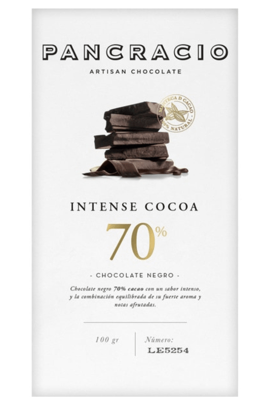 CHOCOLATE NEGRO INTENSE COCOA 70% Granja Luisiana