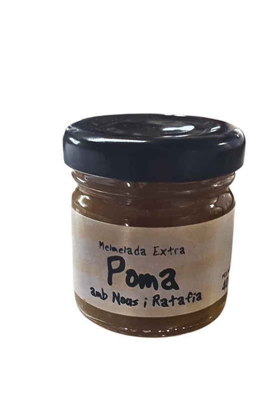 Mermelada de manzana con nueces y ratafía